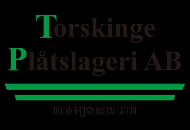 Logotyp för Torskinge Plåtslageri AB